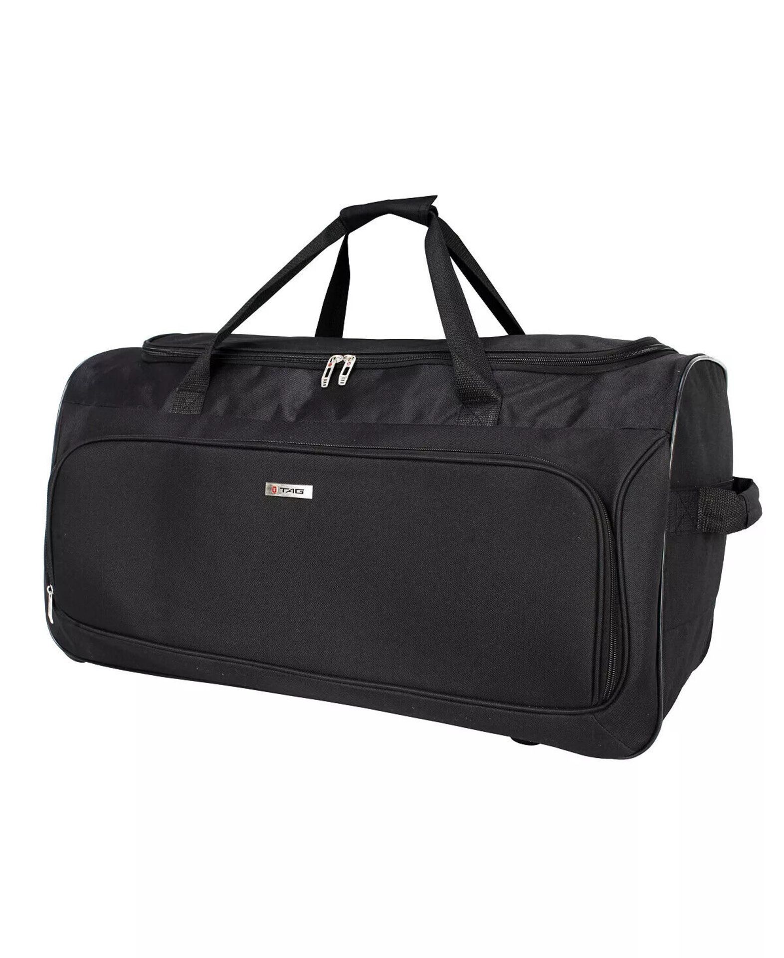 New Set OF TAG Ridgefield Black 5 Piece Softside Luggage Set. RRP $300. This classic set from Tag - Image 3 of 4