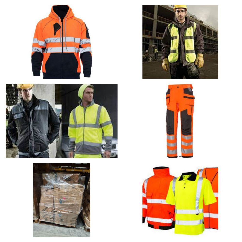 Liquidation of a Workwear Wholesaler - Work Trousers, Jackets, Hi-Viz Clothing, Fleeces & More - Sold in Pallet & Multi Pallet Lots