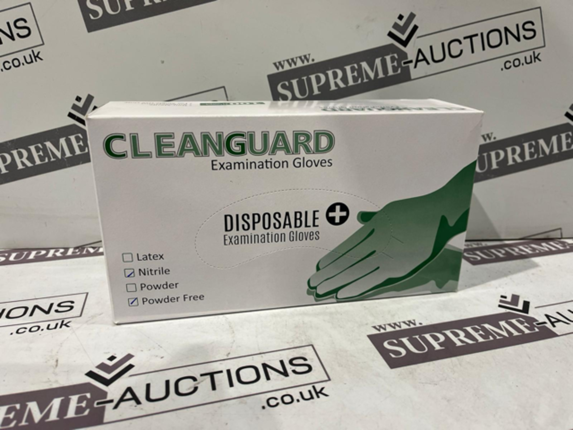 PALLET TO CONTAIN 720 x NEW BOXES OF 100 CLEANGUARD NITRILE POWDER FREE DISPOSABLE EXAMINATION - Image 2 of 2