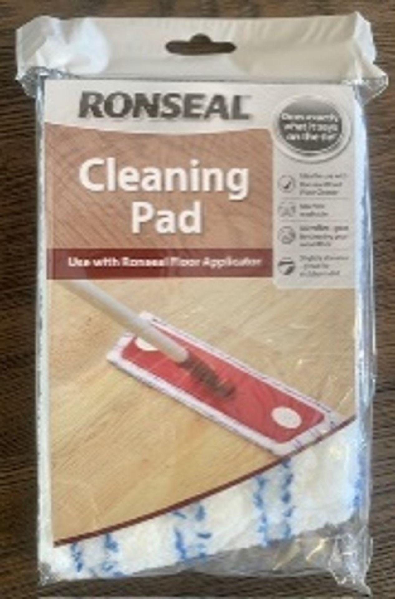 6 X BRAND NEW RONSEAL FLOORING MAINTENANCE APPLICATORS AND 36 X RONSEAL MAINTENANCE CLEANING PADS - Image 2 of 2