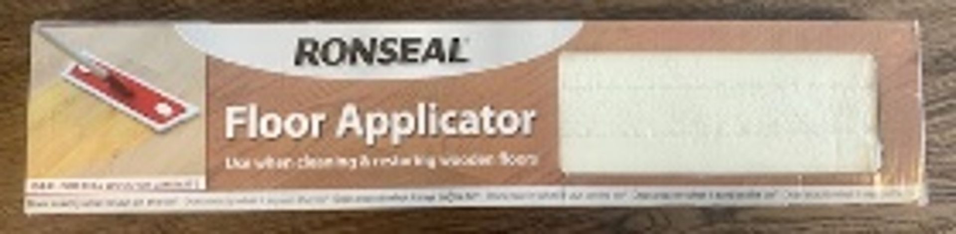 6 X BRAND NEW RONSEAL FLOORING MAINTENANCE APPLICATORS AND 36 X RONSEAL MAINTENANCE CLEANING PADS