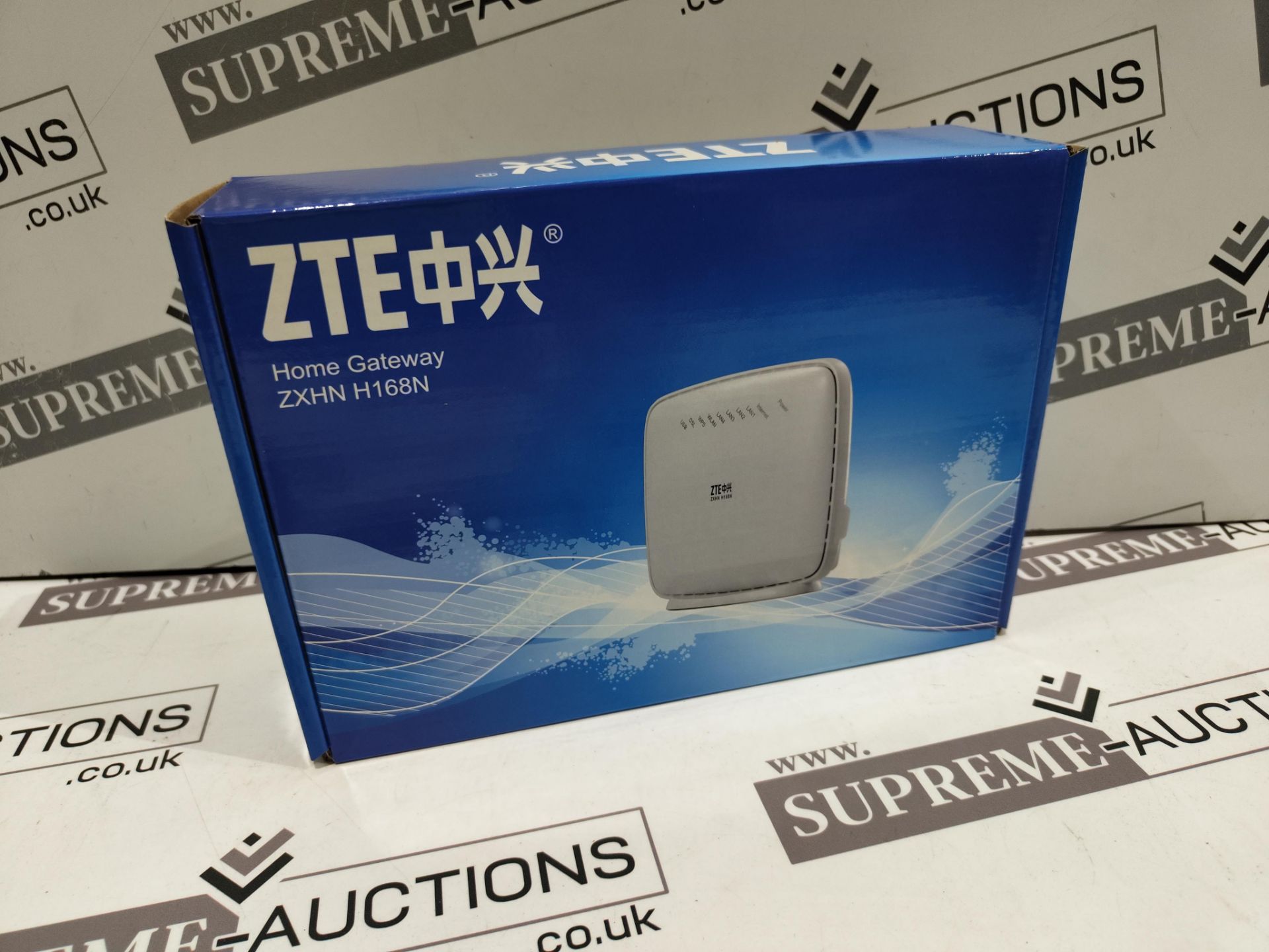 36 X BRAND NEW ZTE 3000MBS H168N VDSL WIRELESS BROADCOM ROUTER WITH 3G RRP £31 EACH R10-12
