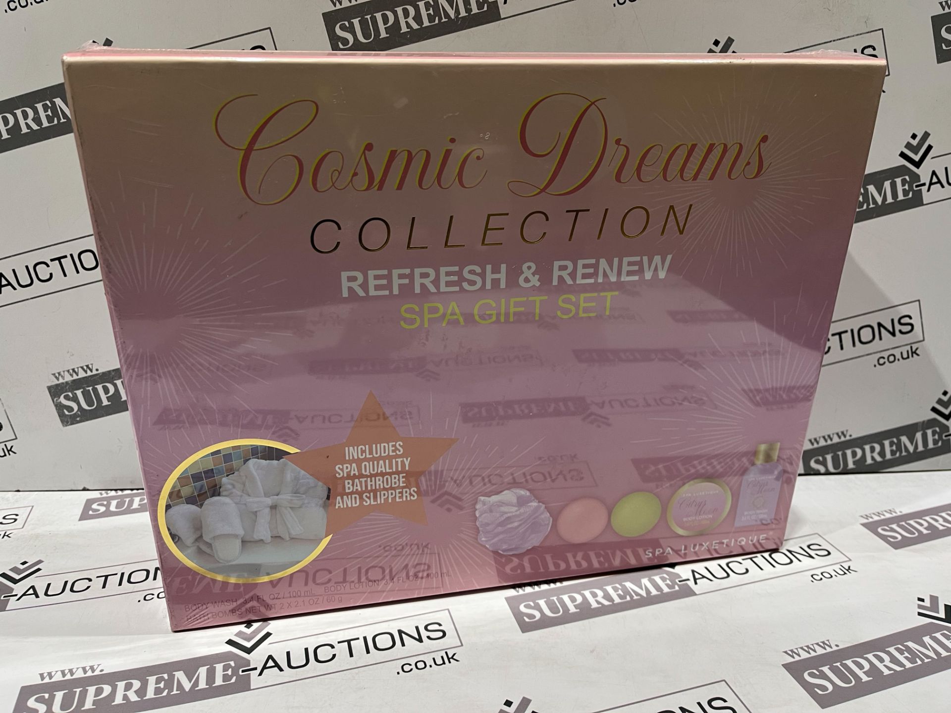 20 X BRAND NEW COSMIC DREAMS COLLECTION REFRESH AND RENEW LARGE SPA GIFT SETS R9-7