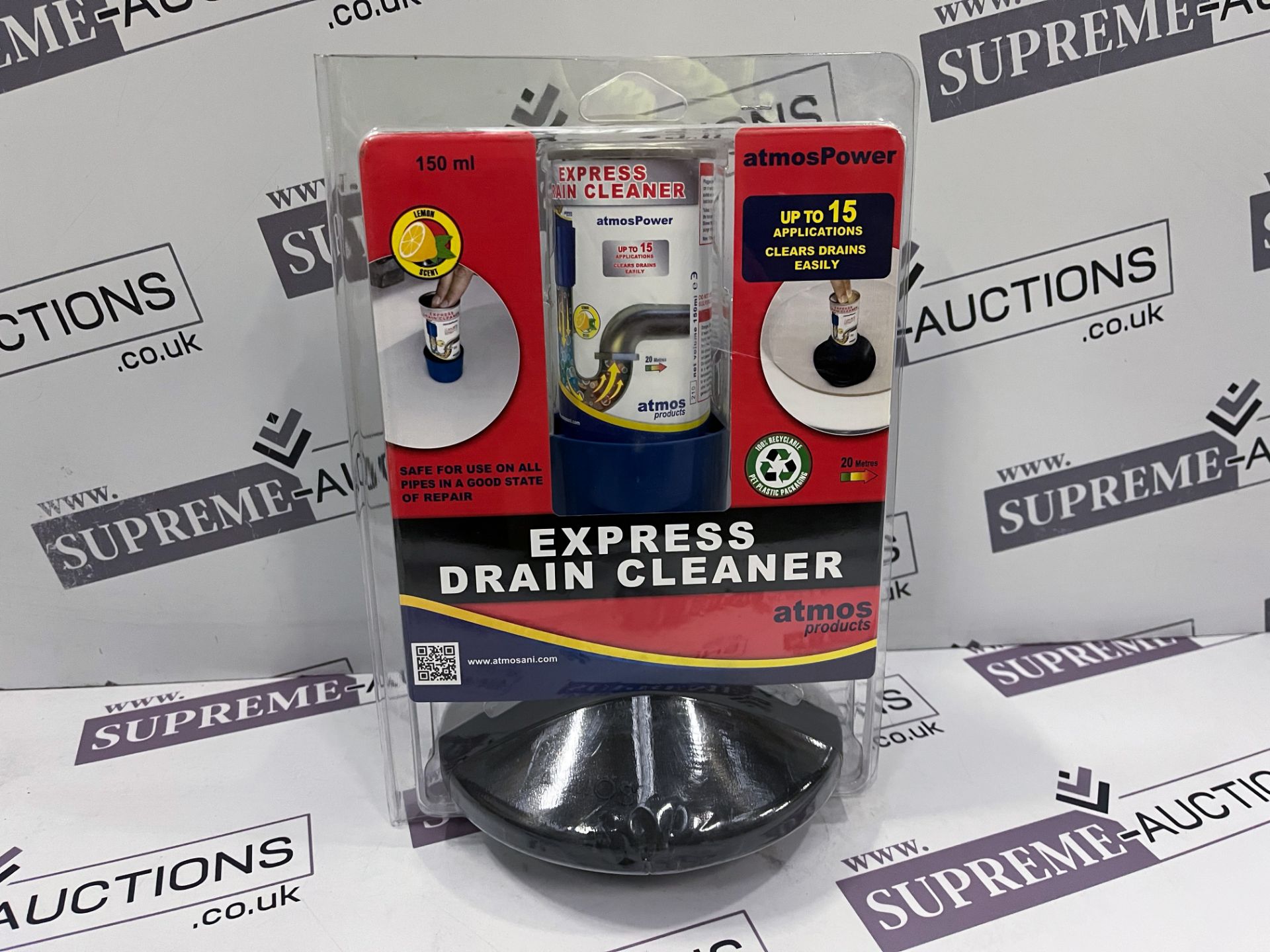 10X BRAND NEW ATMOS EXPRESS DRAIN CLEANERS RRP £25 EACH S2-1