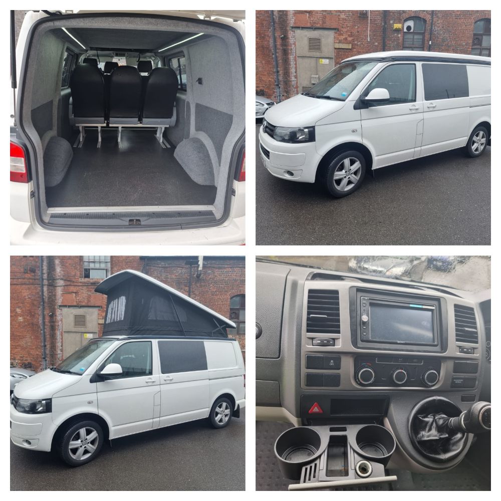 2015 Volkswagen Transporter Day/Camper Van with Pop Up Roof - NO VAT ON HAMMER