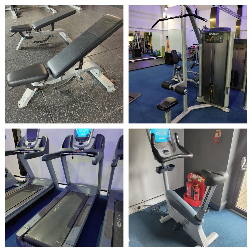 Full Contents of a Modern Gym: Weights, Dumbbell's, Treadmills, Rowers, Spinning Bikes, Leg & Chest Press, Olympic Bars, Kettle Bells & More