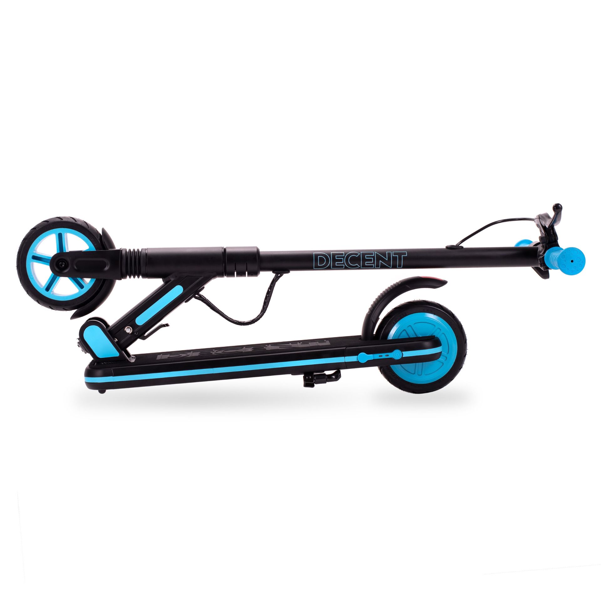 New & Boxed DECENT Kids Electric Scooter - Blue/Black. Let your kids zip around in style. With - Image 2 of 3