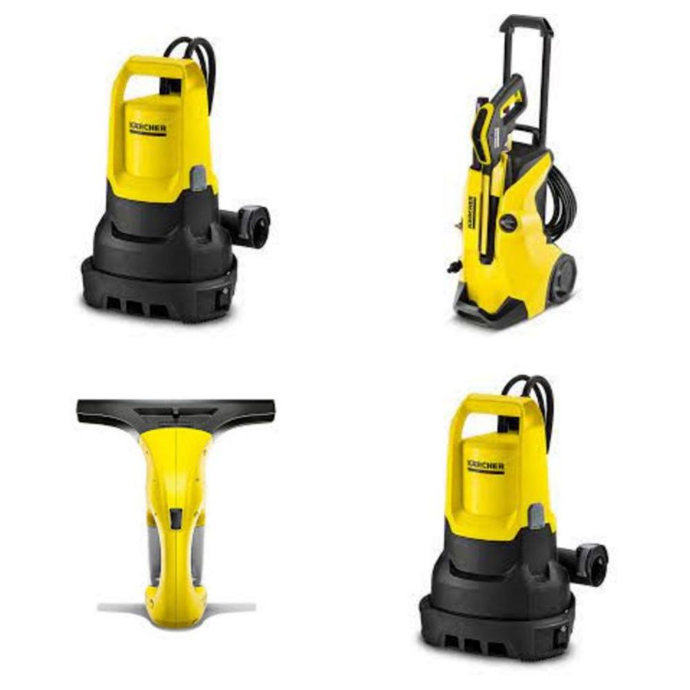 Karcher Power Pressure Washers to include versions; WV2, K2, K4 Power Control, K7 Full Control, K5 Power Control, and much more