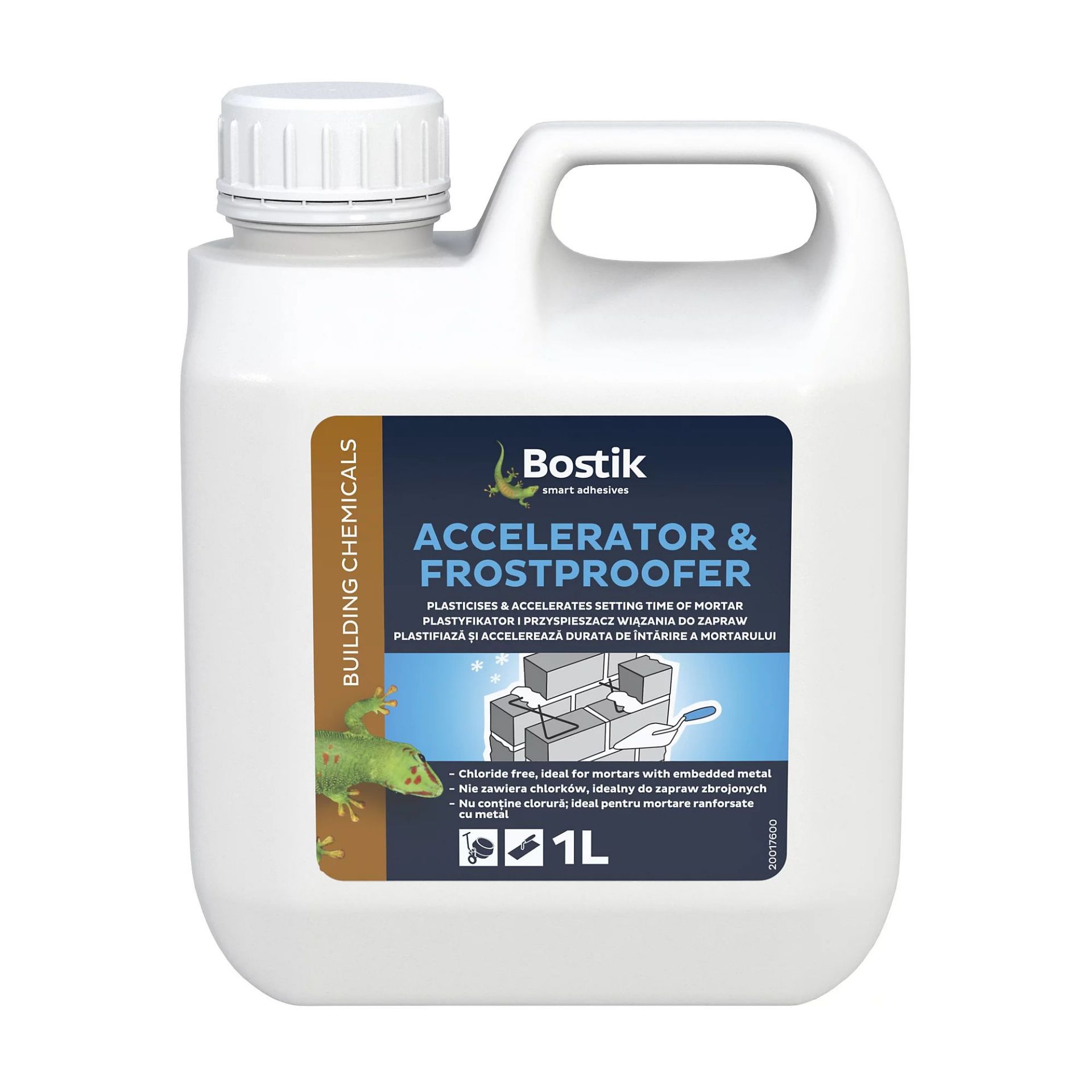 60 X BRAND NEW BOSTIK 1L ACCELERATOR AND FROSTPRROFER R2-8