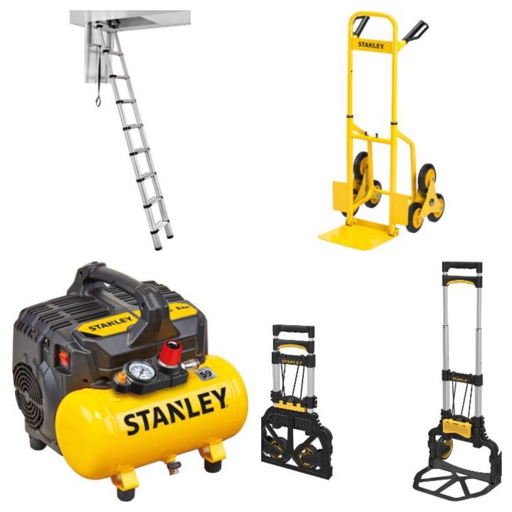 Tools and DIY Sale Including High Value Branded Ladders, Platform Trucks, Compressors and much more. Delivery Available