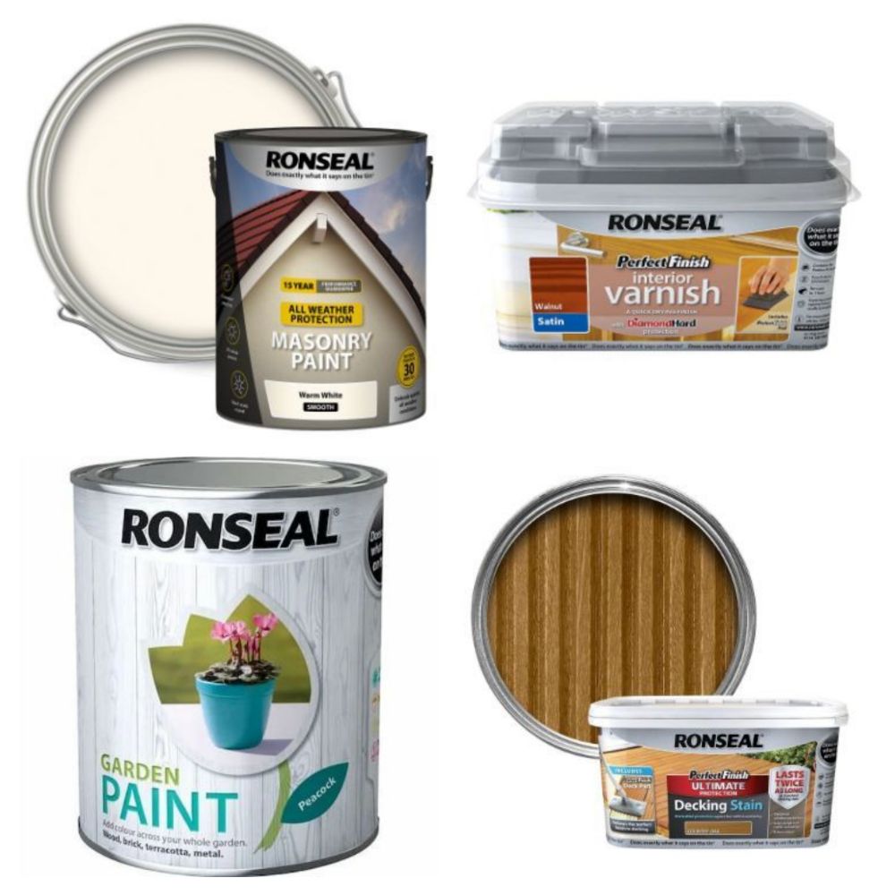 Full Pallets and Trade lots of Brand new Ronseal, Paint, Decking Oil, Floor Applicators & More. Over £250,000 Retail Value - Delivery Available