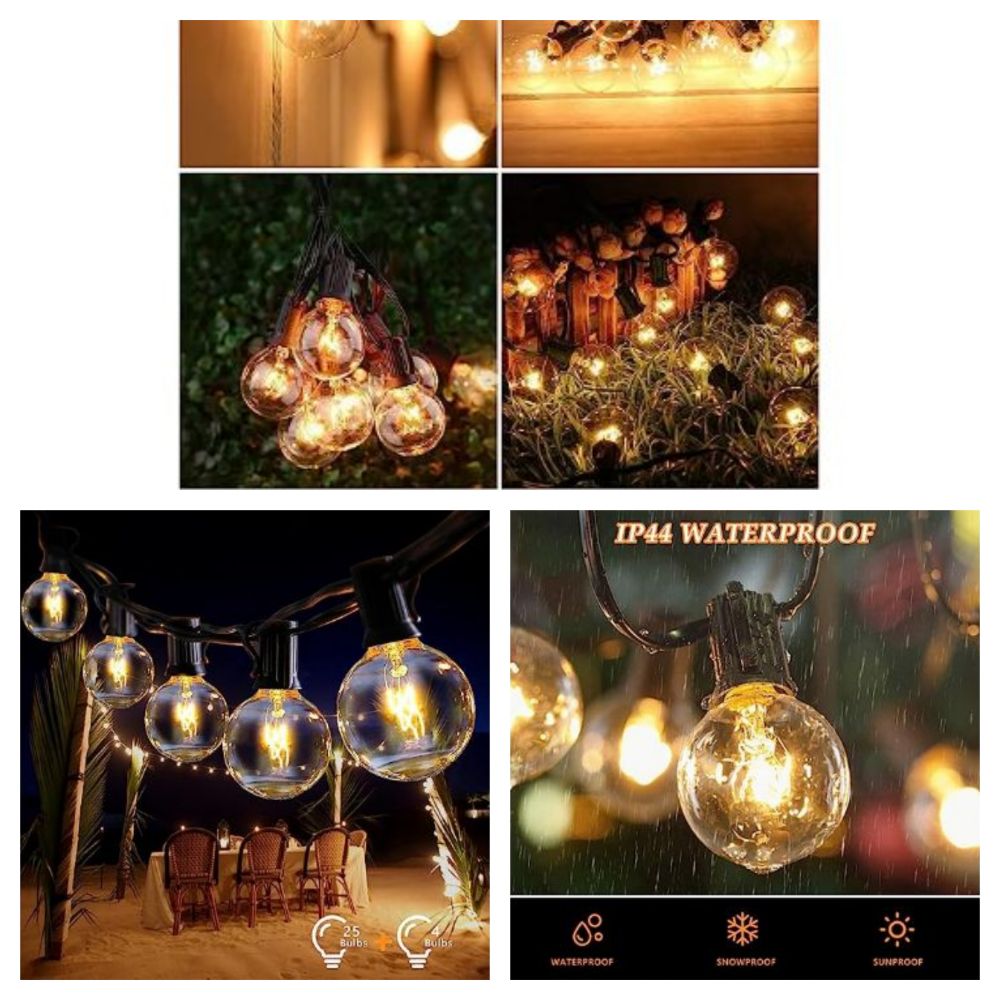 Liquidation Pallets & Trade Lots of New & Boxed Festoon Outdoor String Lights. 7.5m. Delivery Available!