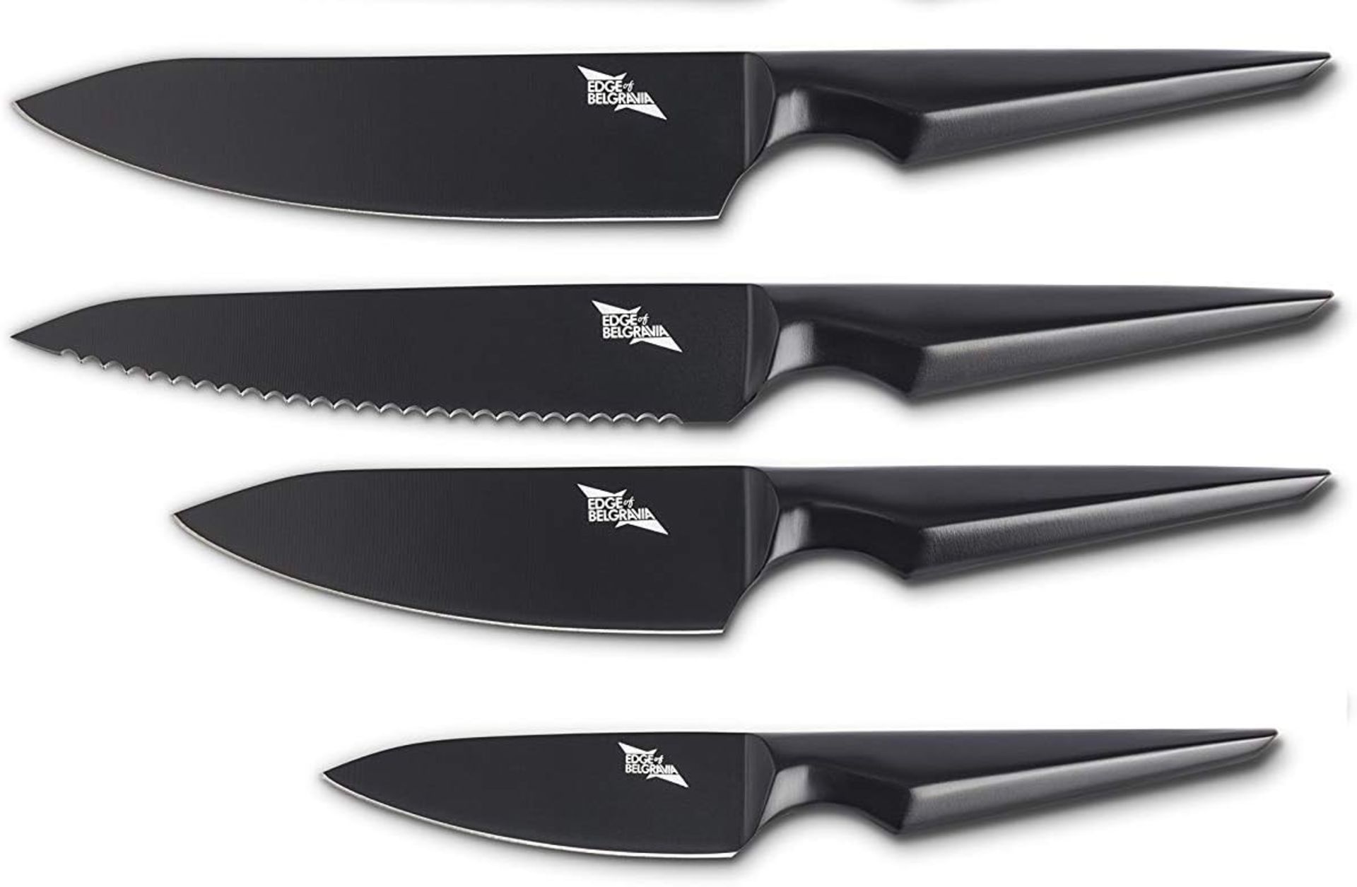 BRAND NEW EDGE OF BELGRAVIA Galatine Chef Knife Set 4pcs, Professional Chef Knife Set, Kitchen Knife
