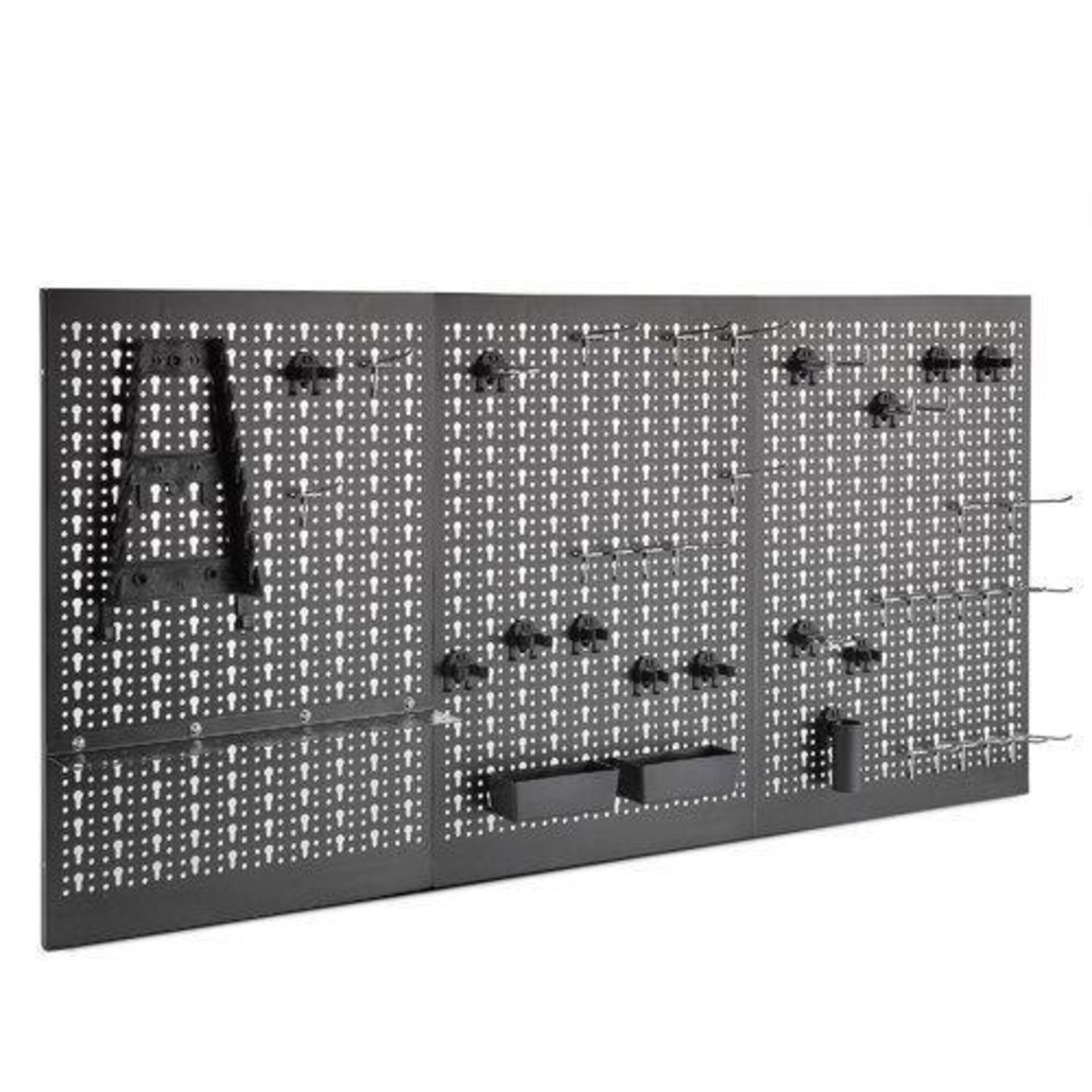 45pc Metal Pegboard Set 45pc Metal Pegboard SetKeeping your tools in order is one of the best ways