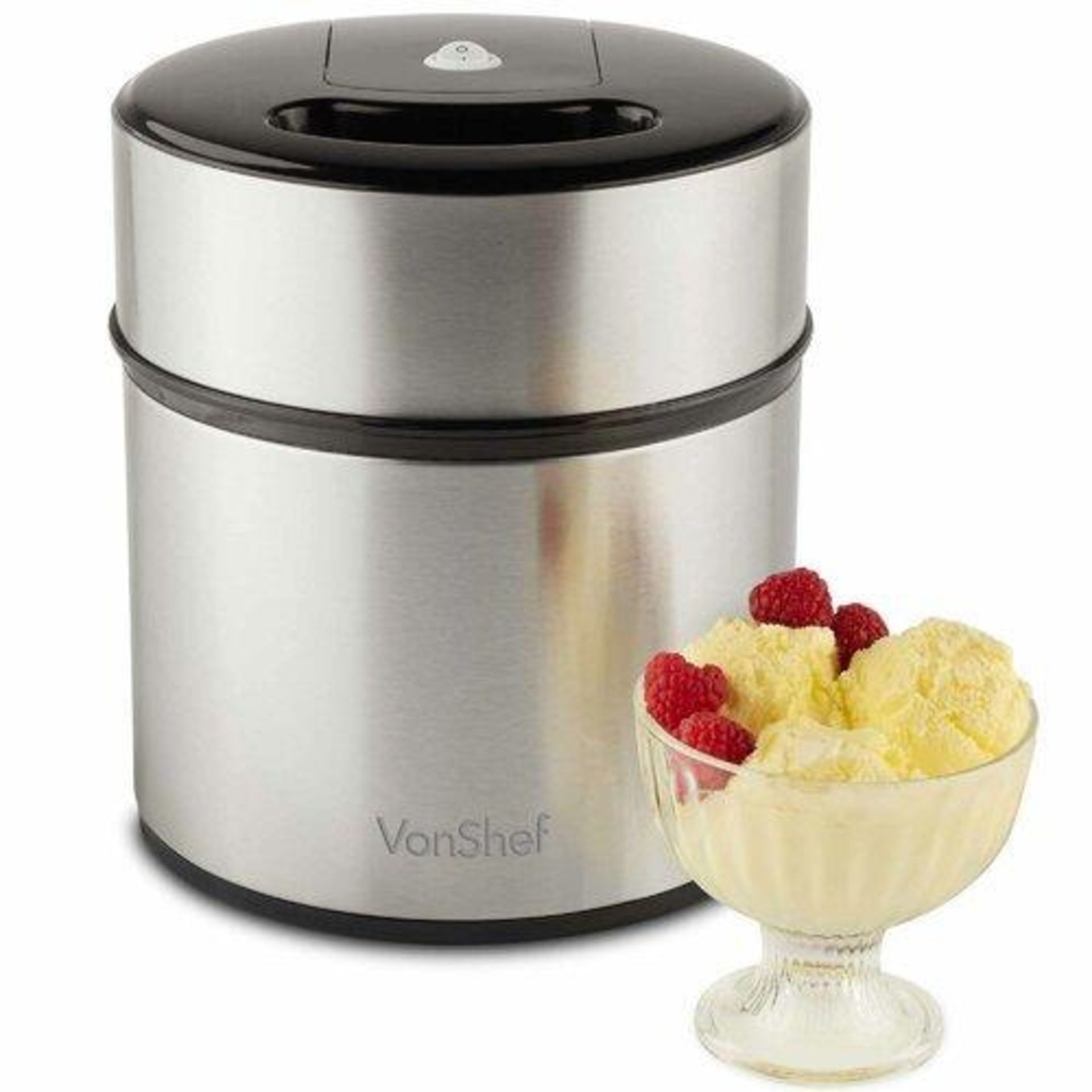 Stainless Steel Ice Cream Maker Stainless Steel Ice Cream MakerTreat the whole family to some