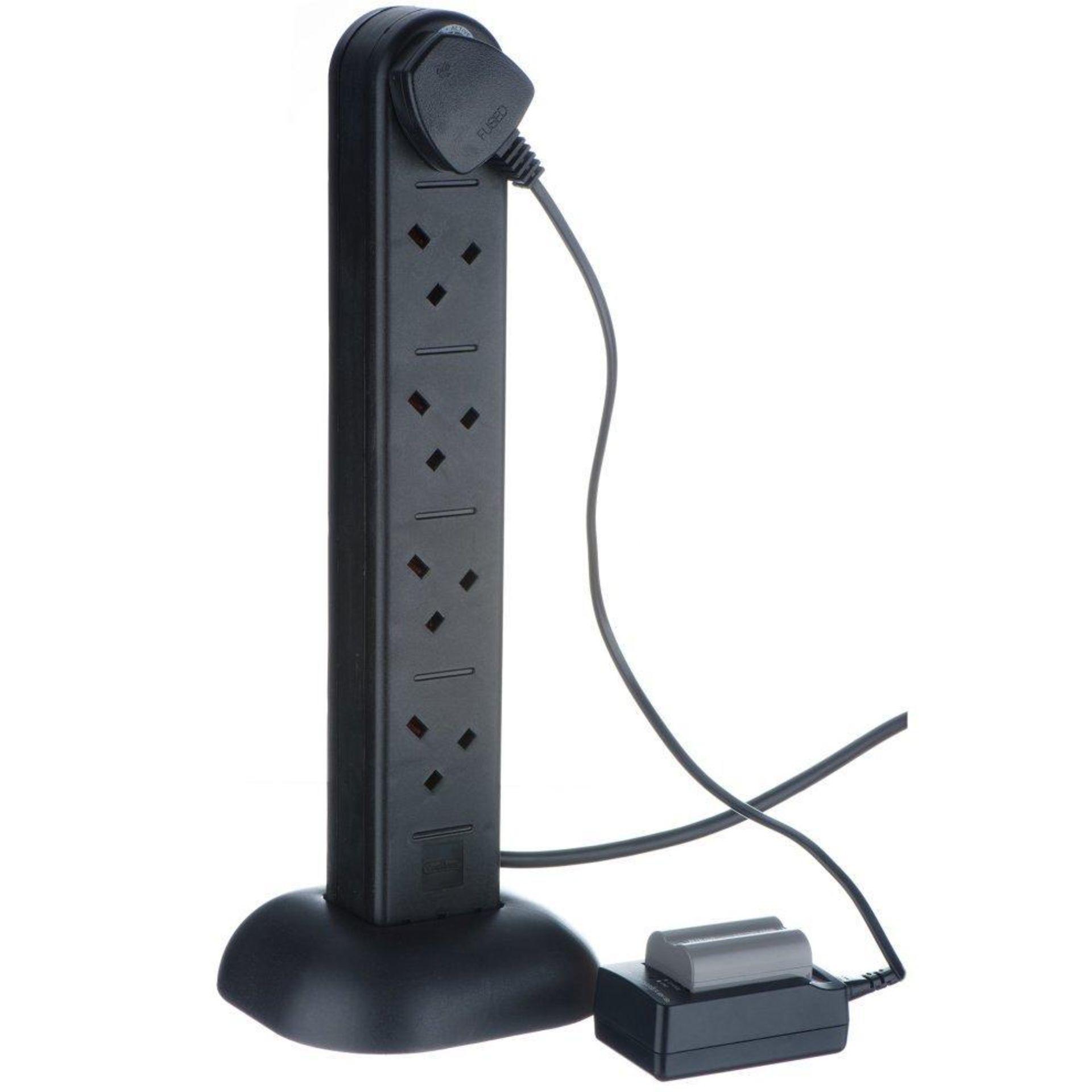 10 Socket Tower - Black 10 Gang Socket TowerThe Luxury Tower Socket is a sensible choice for home - Image 6 of 6