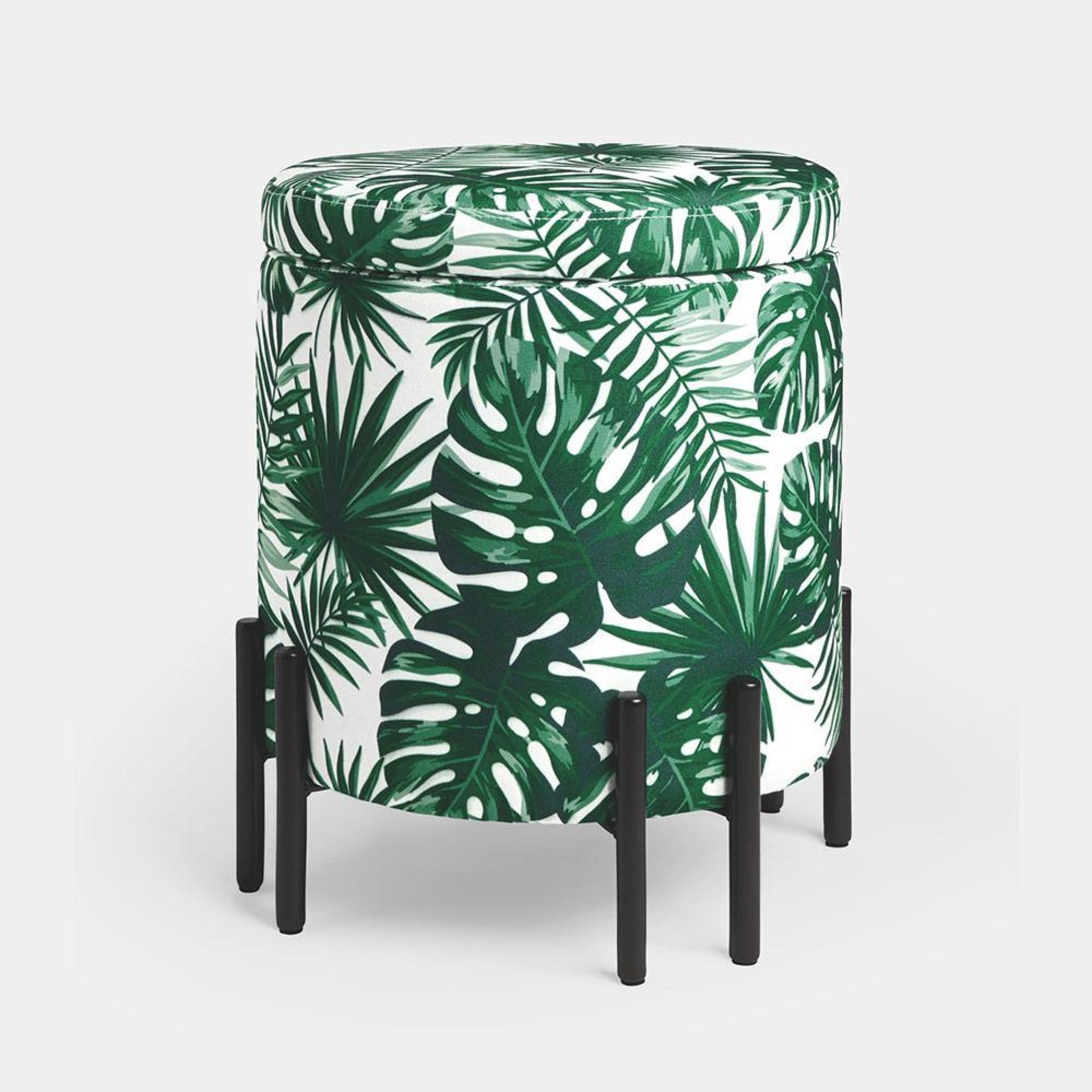 Tropical Storage Stool Tropical Storage StoolIt looks like a gorgeous stool, but lift the top and