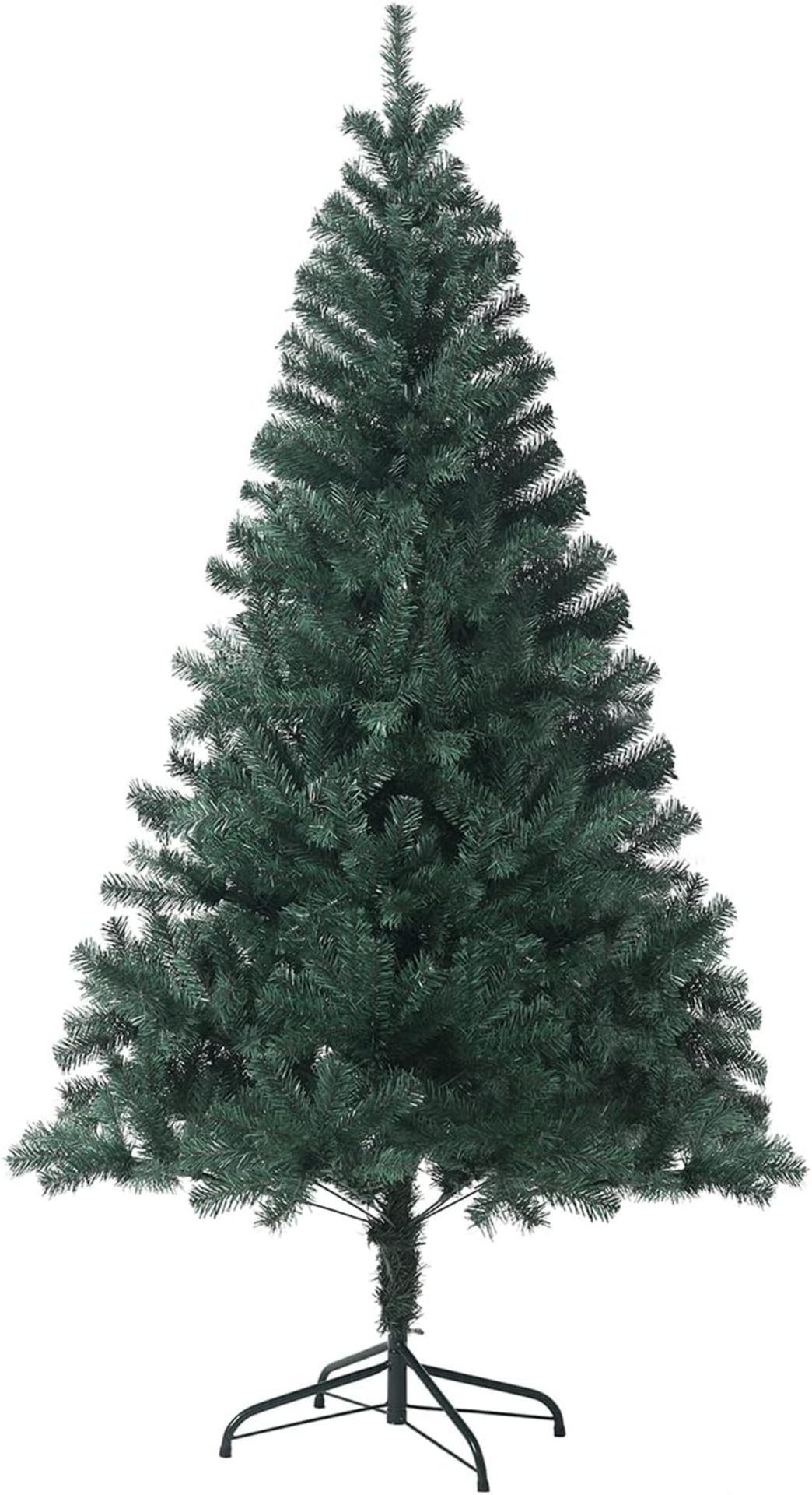 4 X BRAND NEW 1.8m (6ft) 700 Branch bushy christmas trees (apw)