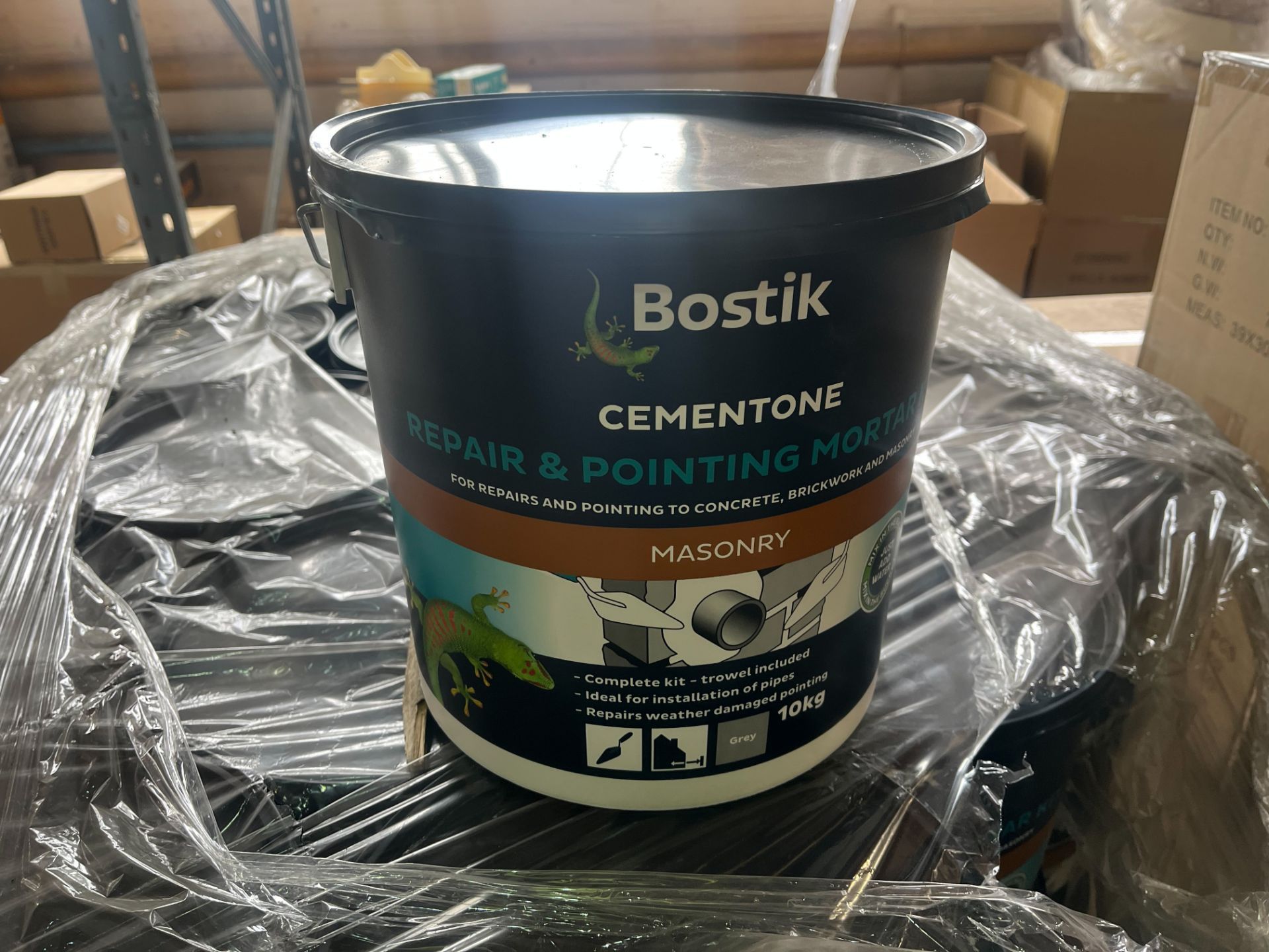 20 X BRAND NEW BOSTIK 10KG CEMENTONE REPAIR AND POINTING MORTAR KITS R16-7