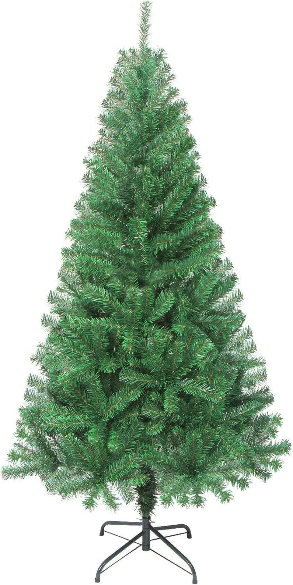 TRADE LOT 10 X BRAND NEW 4ft Luxury Green 320 Tip Christmas Tree