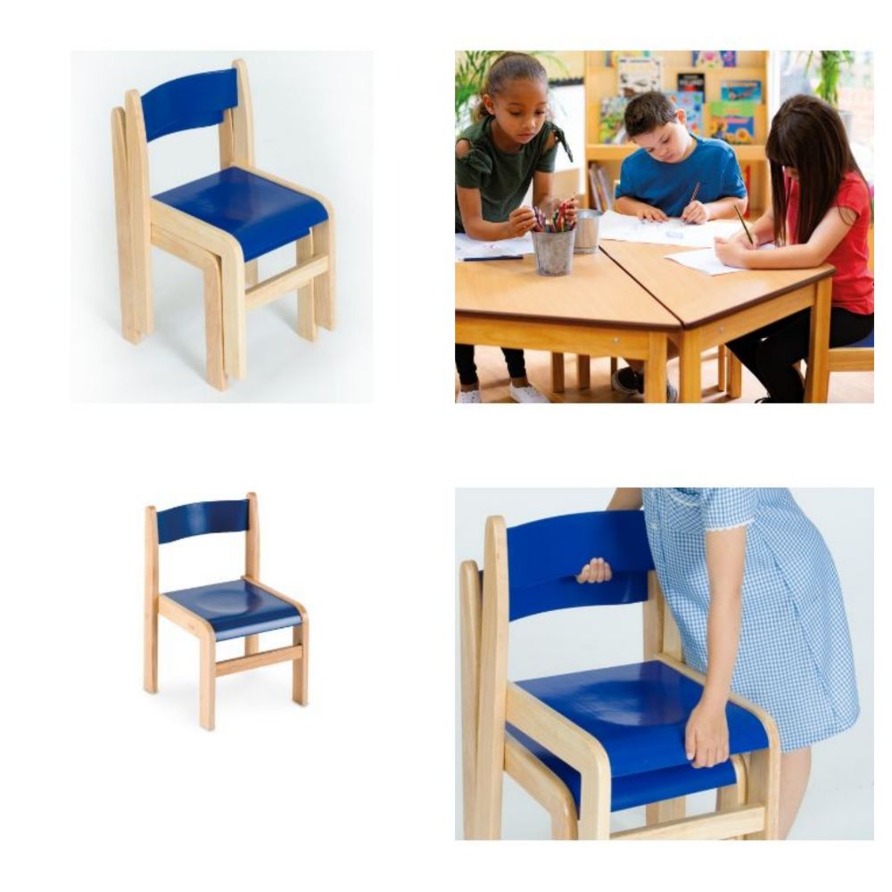 Liquidation - Pallets & Trade Lots of Kit for Kids Stackable High Quality Wooden Chairs - Delivery Available!