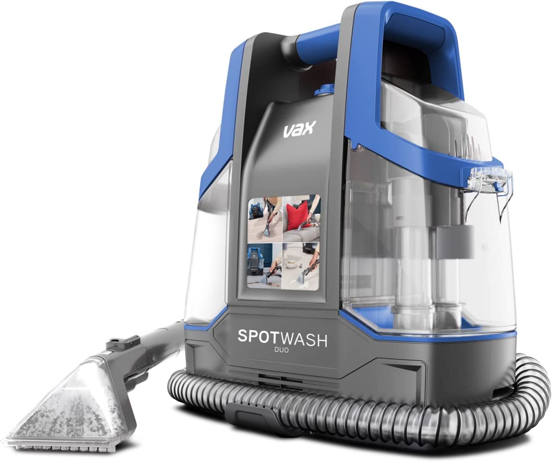 Vax SpotWash Duo Spot Cleaner | Lifts Spills and Stains from Carpets, Stairs, Upholstery | Dedicated