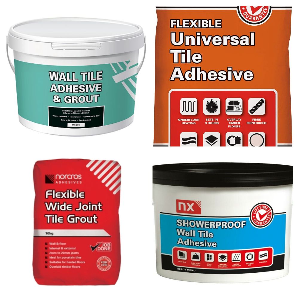 Pallets & Trade Lots of Tile Adhesives, Grout, Rapid Set Adhesives & More - Delivery Available!