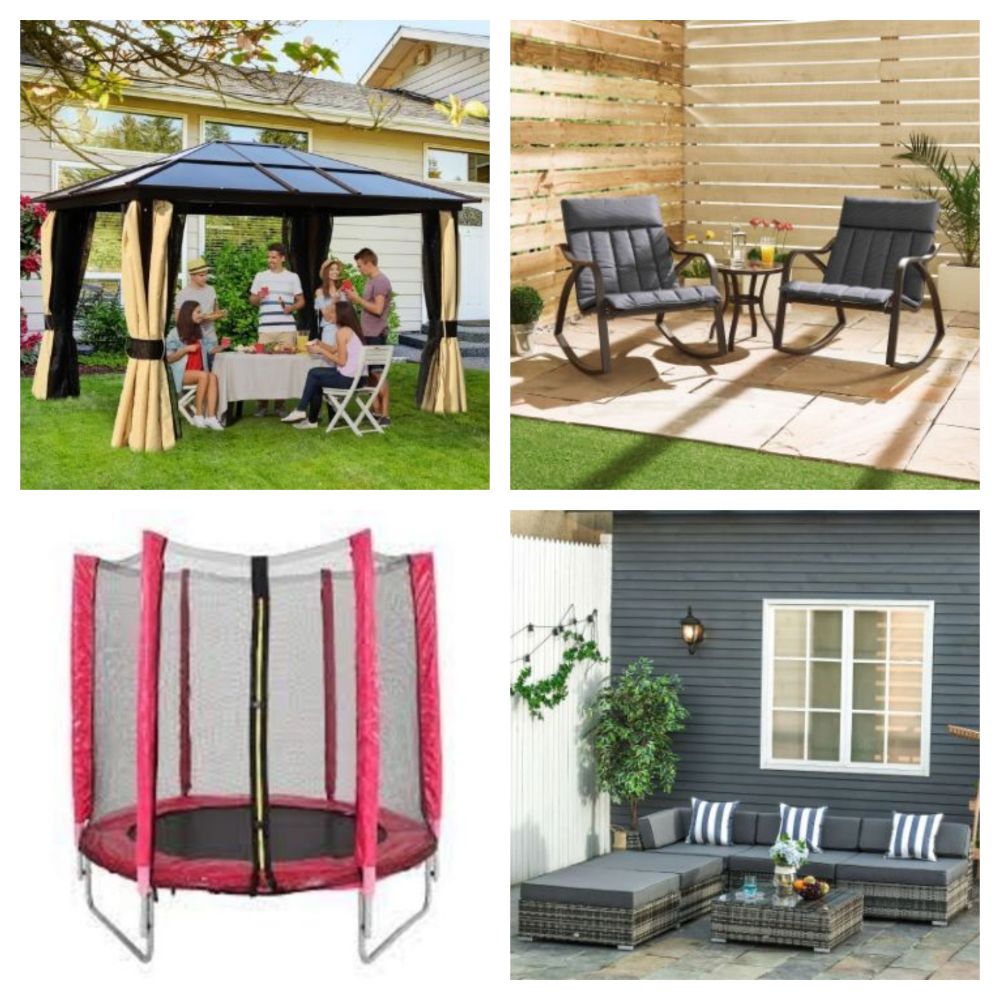 Liquidation of Quality Outdoor Products & Furniture - Rattan Sets, Sheds, Strollers, Radiators, Pet Trailers, Olympic Bars, Corner Sofas & More!