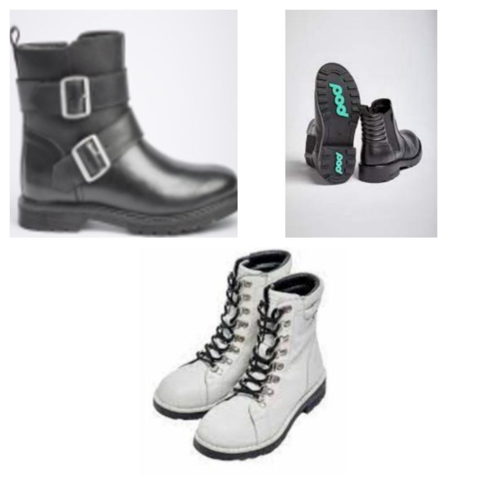 Liquidation of the Retro High Fashion Pod Boots in a Number of Styles and Sizes, Delivery Available