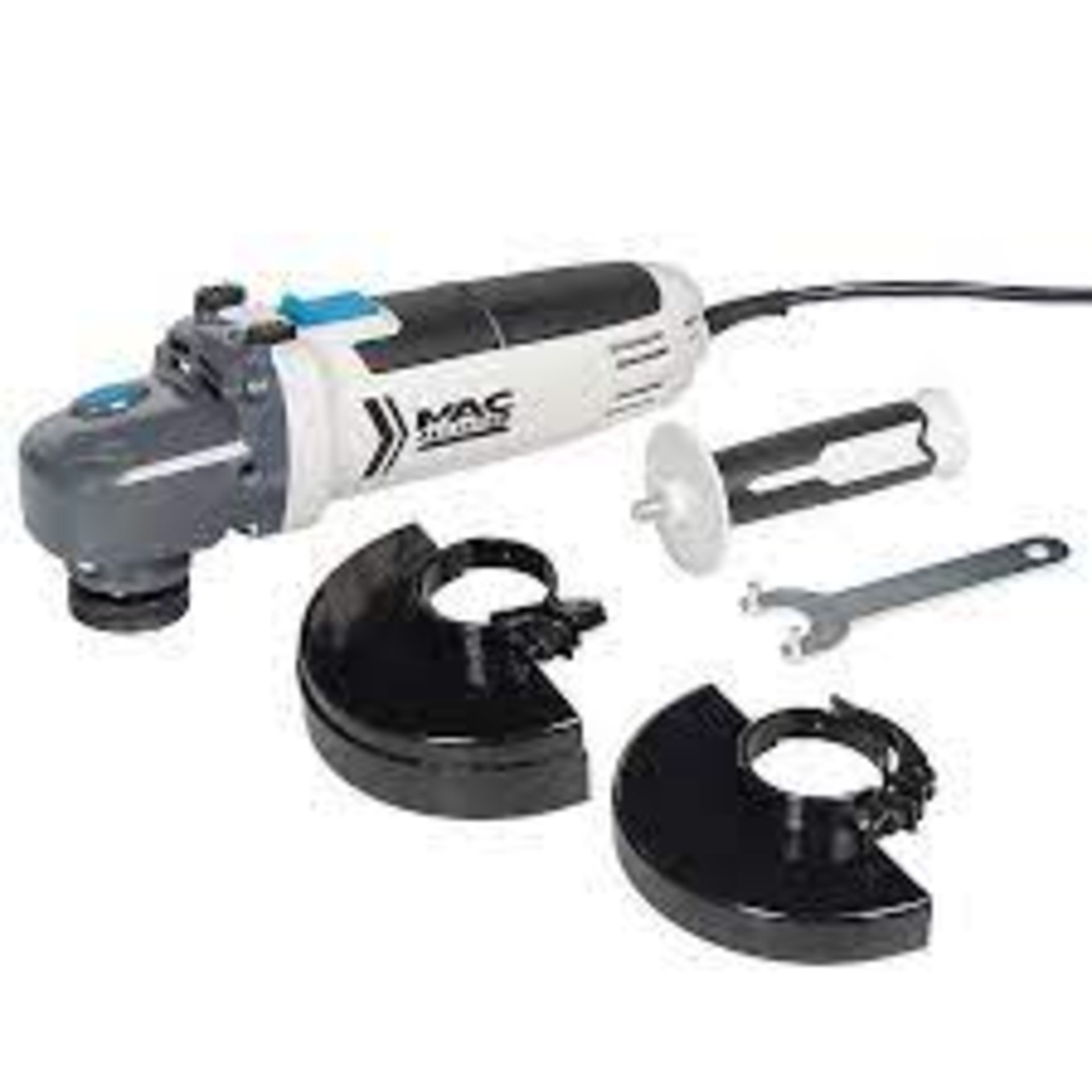 Mac Allister 750W 240V 115mm Corded Angle grinder MSAG750. - SR4. Compact and powerful grinder