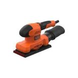 Black & Decker 150W 1/3 Sheet Sander 230V. - P3. • Ideal for using on vertical surfaces such as