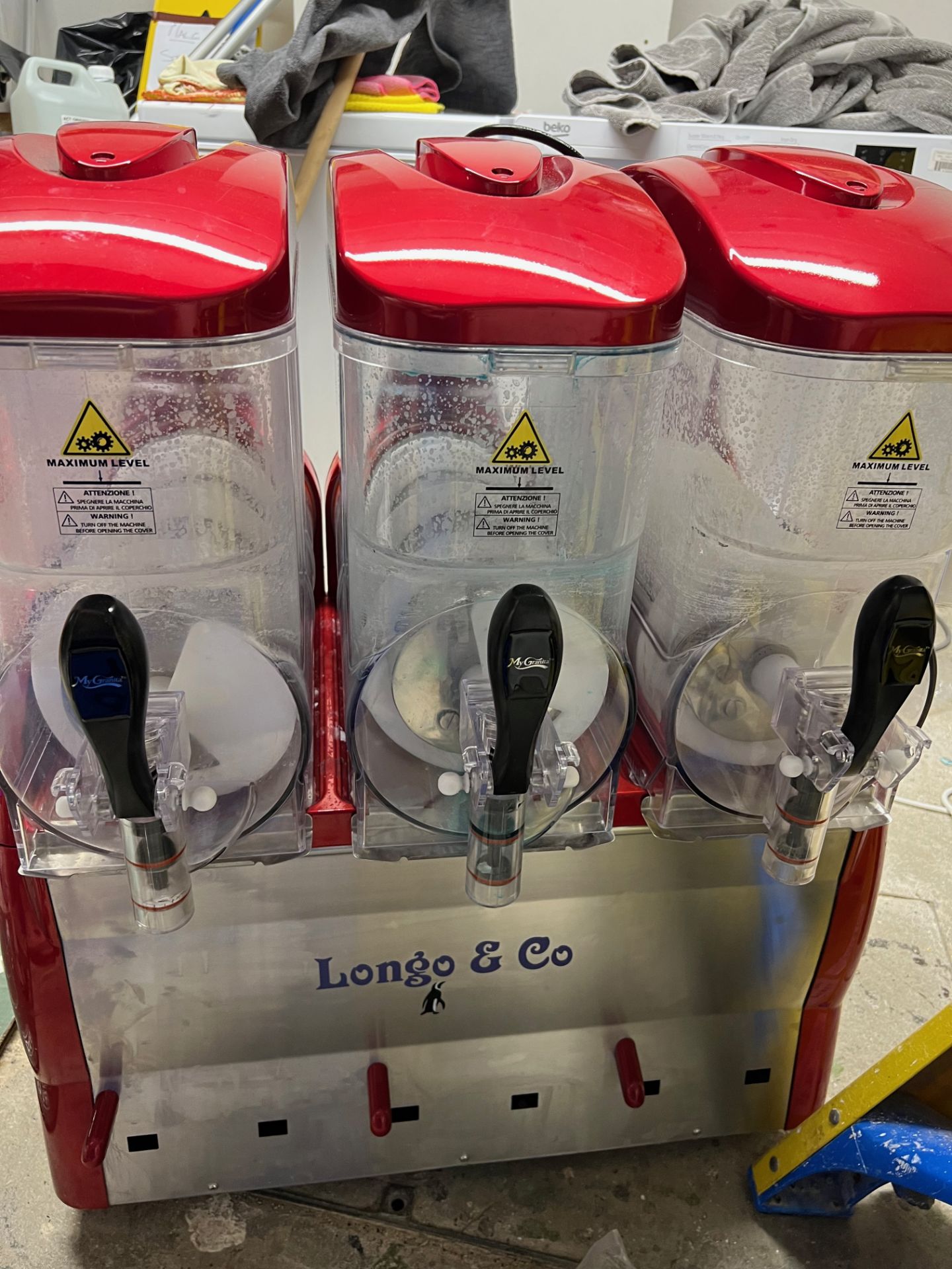 Longo and Co 3 part slush machine