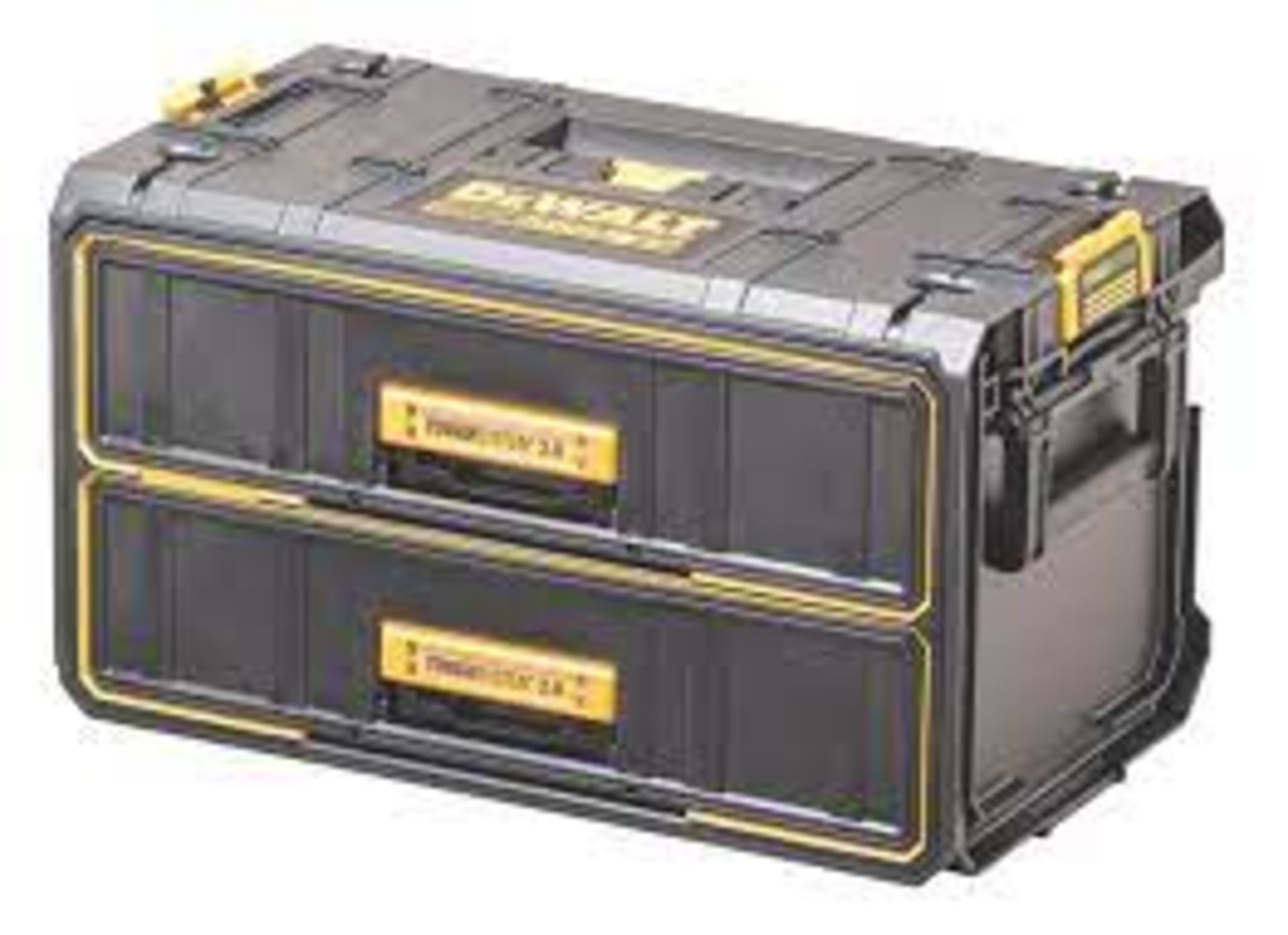 DEWALT TOUGHSYSTEM 2.0 TWIN DRAWER UNIT 13". - SR5. Twin drawers with full compatibility with the