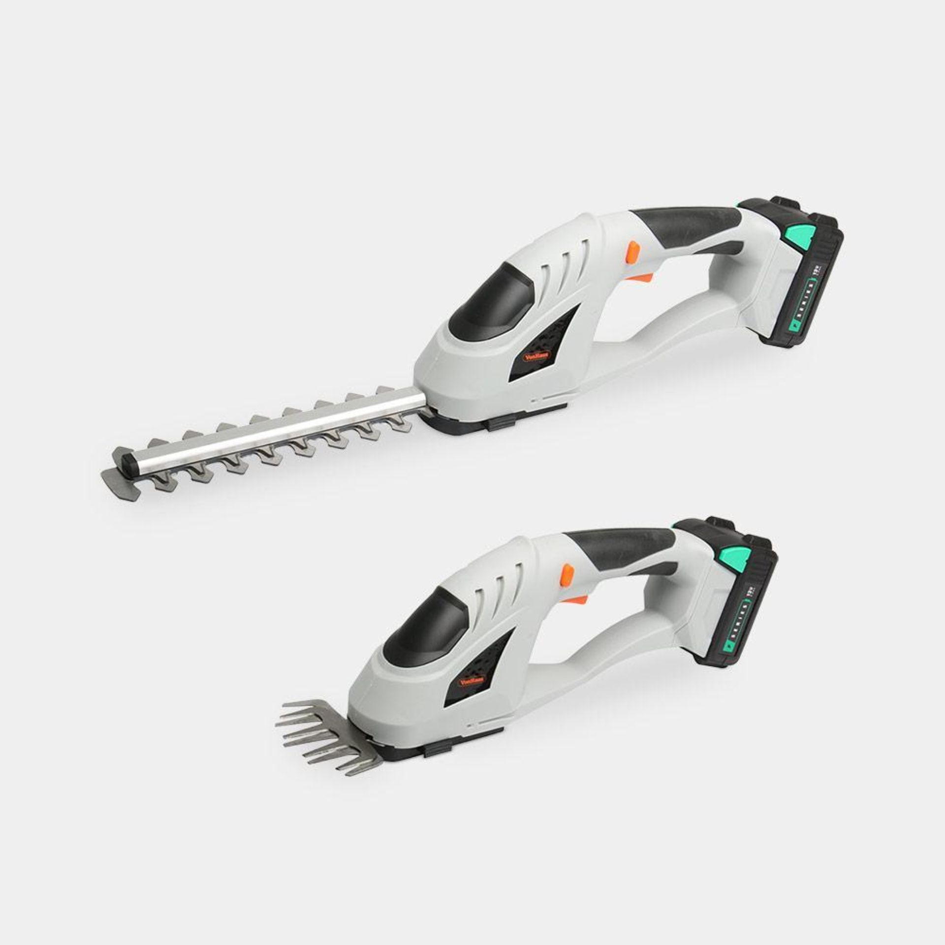 F-Series Cordless Grass and Hedge Trimmer - P2. The Luxury F-Series 2-in-1 Cordless Grass and