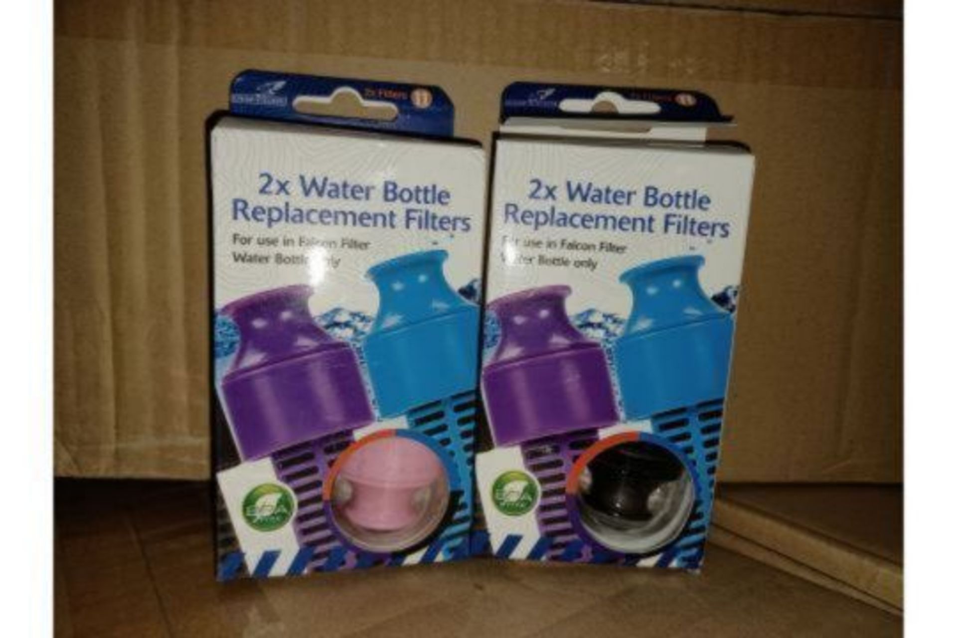 80 X BRAND NEW FALCON PACKS OF 2 WATER BOTTLE REPLACEMENT FILTERS R18-9