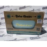 4 X BRAND NEW 12L RETRO POLAR BOX COOLERS (COLOURS MAY VARY) R9
