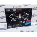 BRAND NEW GX-PRO GPS NEXT GENERATION FULL HD GPS FOLDING DRONE RRP £249 GPS CONTROL, HD 1080P