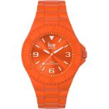 4x BRAND NEW ICE-WATCH Ice Generation Watch. ORANGE. RRP £60 EACH. (OFC873). Large (44 mm) men's