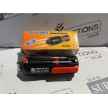 30 X BRAND NEW 8 IN 1 MULTI SCREWDRIVER TORCHES R16-14