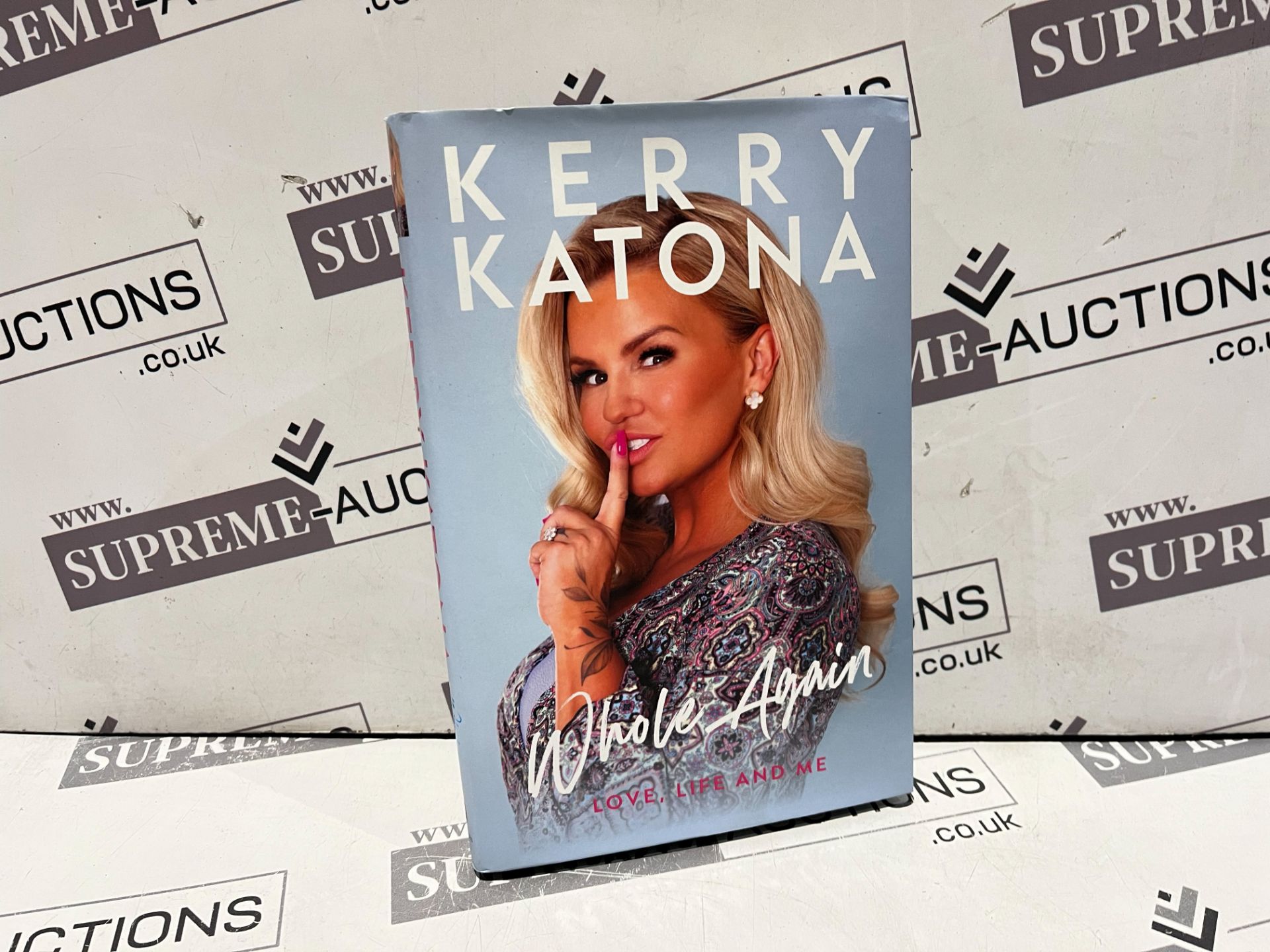 65 X BRAND NEW KERRY KATONA LOVE, LIFE AND ME BOOKS INSL