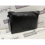 BRAND NEW OSPREY LIGHT BLACK EMPIRE CROSSBODY GRAINY HIDE BAGS RRP £95 EACH S1-2