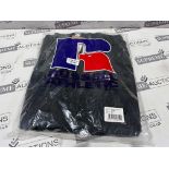 6 X BRAND NEW RUSSELL ATHLETIC MAURICE JOGGERS SIZE XL BLACK S1-33