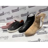 11 X BRAND NEW PAIRS OF ASSORTED MAISON AND NIMES LADIES FOOTWEAR IN VARIOUS STYLES AND SIZES S1-31