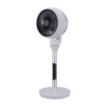 GoodHome Air Treatment White & Silver 7" 20W Fan - SR5/29. The GoodHome Nanda pedestal fan will keep