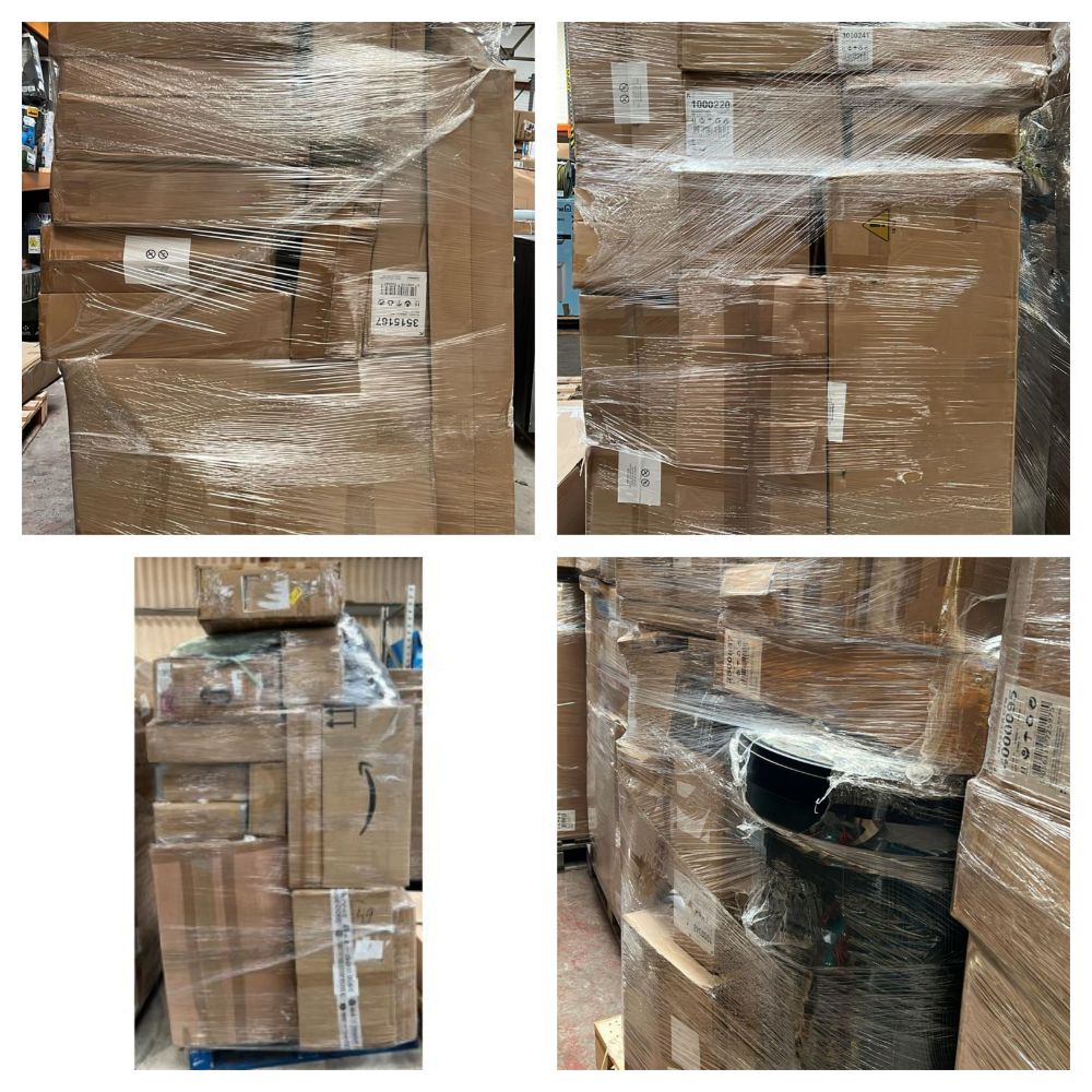 Pallets of Unchecked Courier Undelivered Parcels - Mystery Pallets - Huge Re-Sale Potential - Delivery Available!