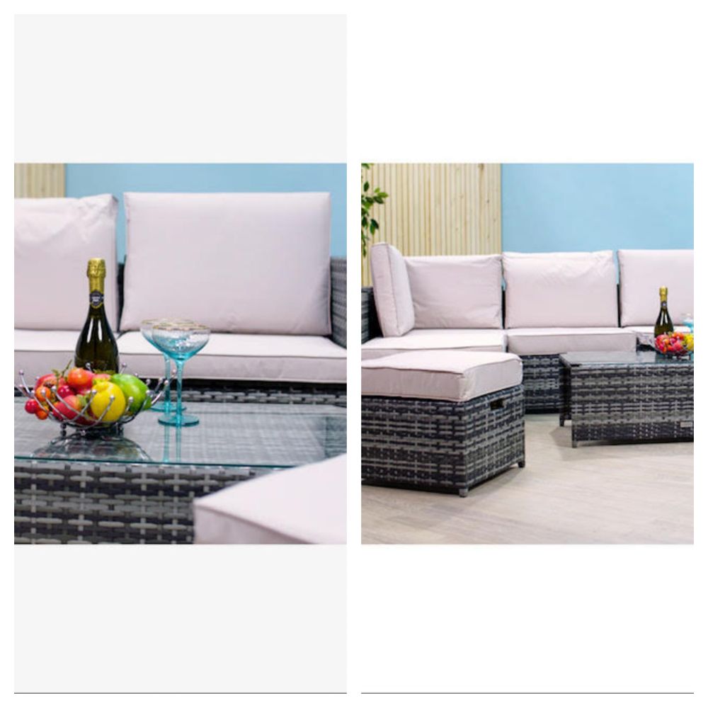 Liquidation Sale of Brand New & Boxed Luxury 3 & 7 Piece Rattan Garden Sets - Single & Trade Lots -  Deliver Available!