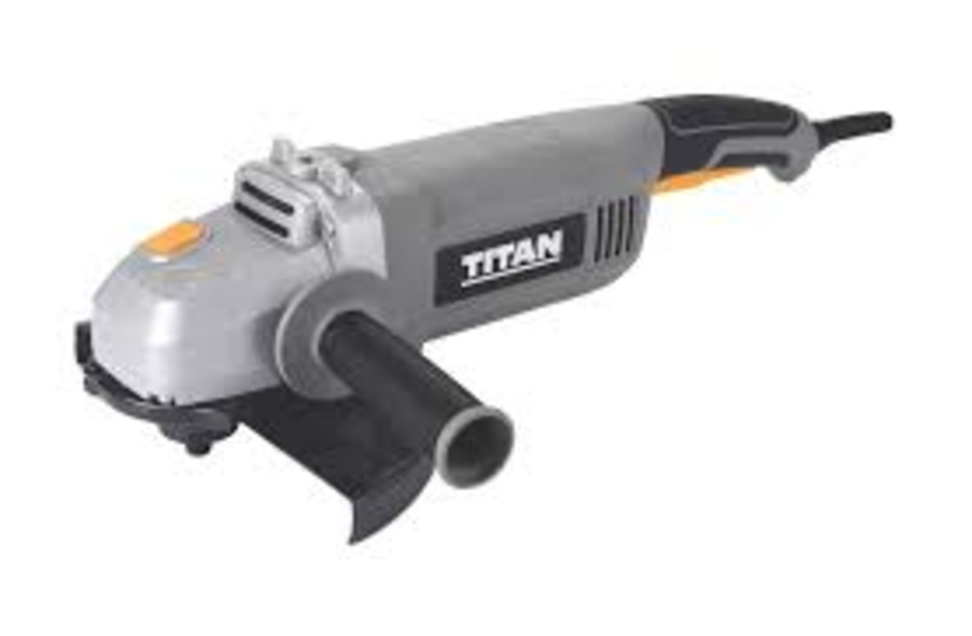 Titan Electric Angle Grinder 2000W 240V 230mm M14 Adjustable Guard Side Handle - SR48.