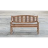 BRAND NEW PACKAGED SOLID TEAK CHATSWORTH GARDEN BENCH