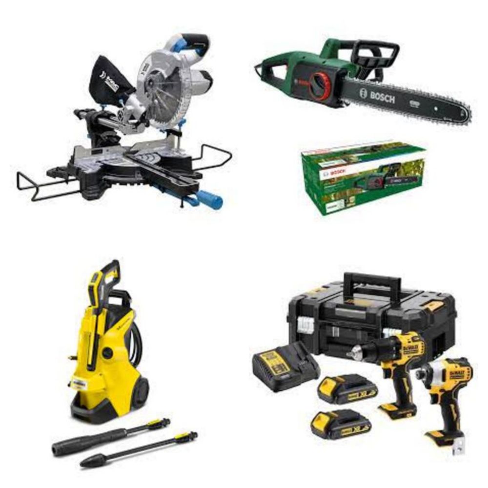 Pallets of High Value Stock - DeWalt, Karcher, Bosch, Makita, Bosch, Yale & More | Power Tools, Electricals, DIY, Outdoor, Security & More!