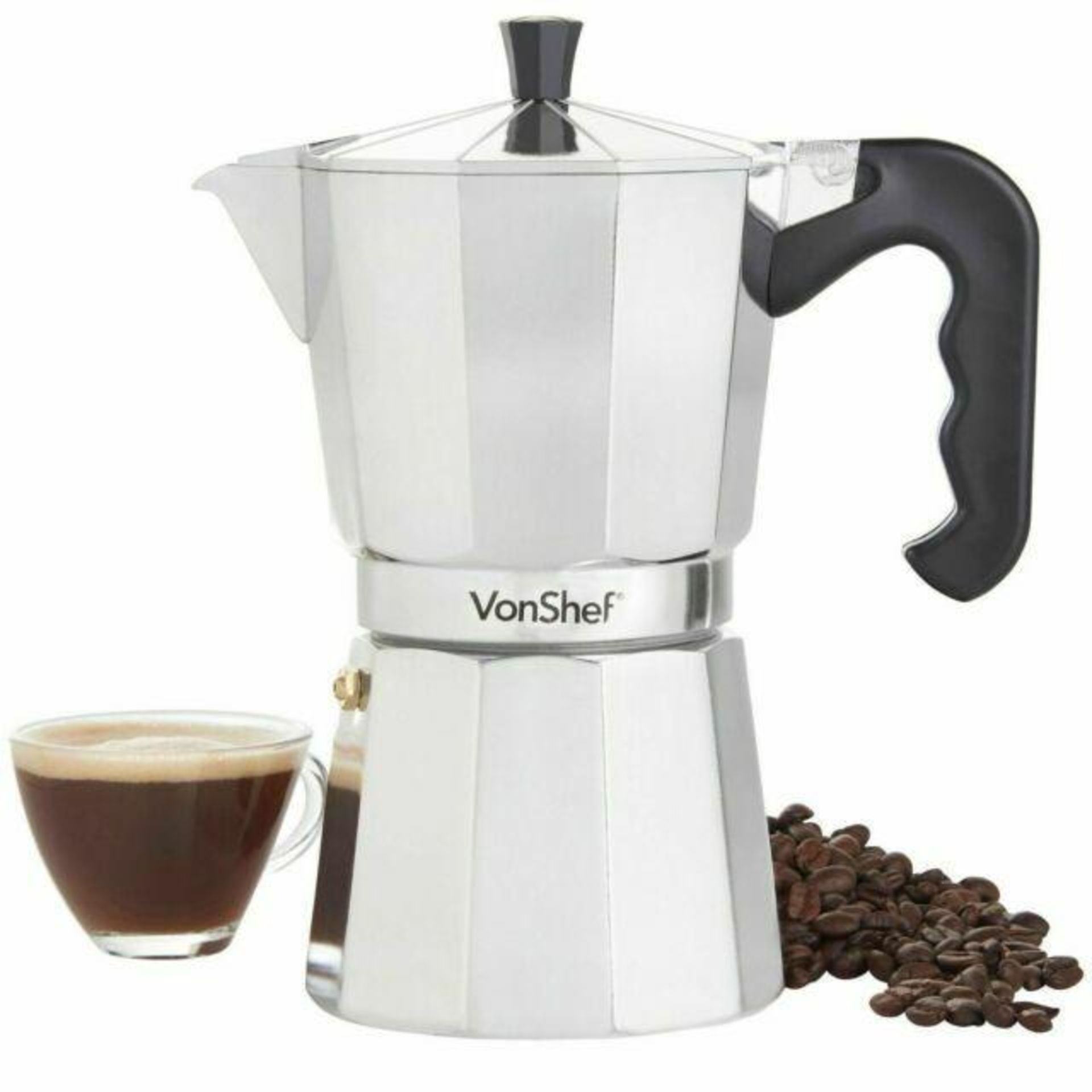 Luxury 9 Cup Espresso Maker 1000202 - S2. Product information Master the art of authentic espresso